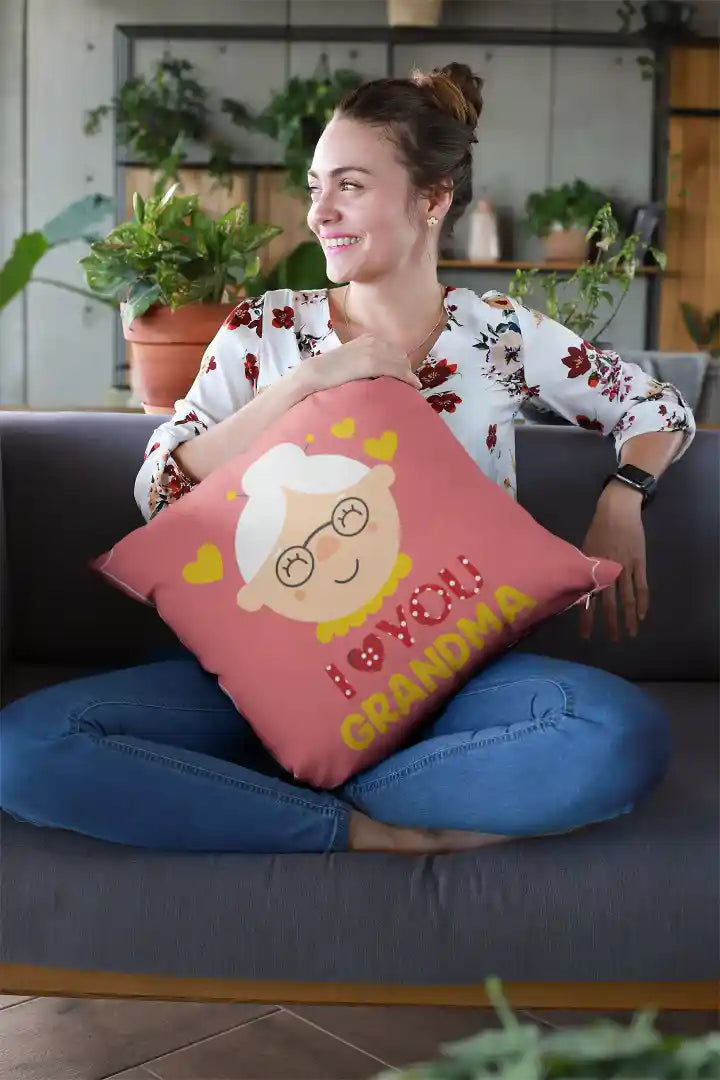 I Love You Grandma Cushion Cover