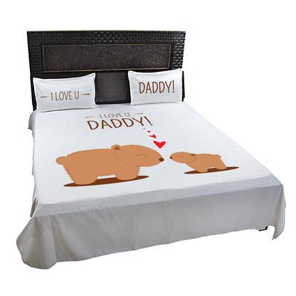 I-Love-u-Daddy-Bedsheet-Off-White