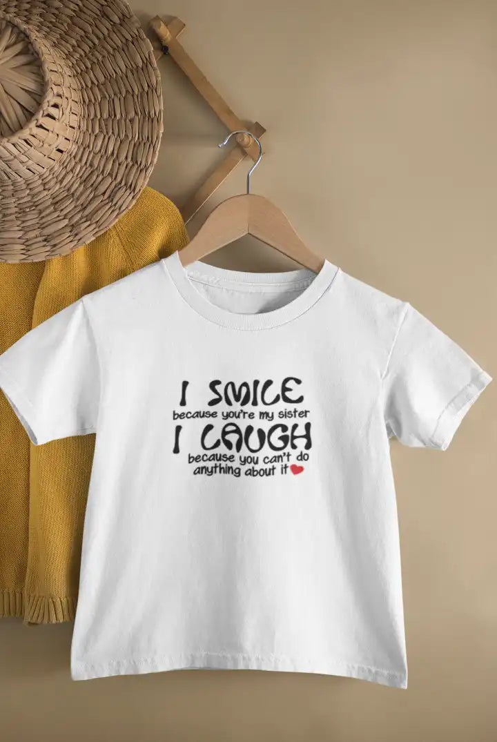 I Smile I Laugh Boys Drifit T-shirt