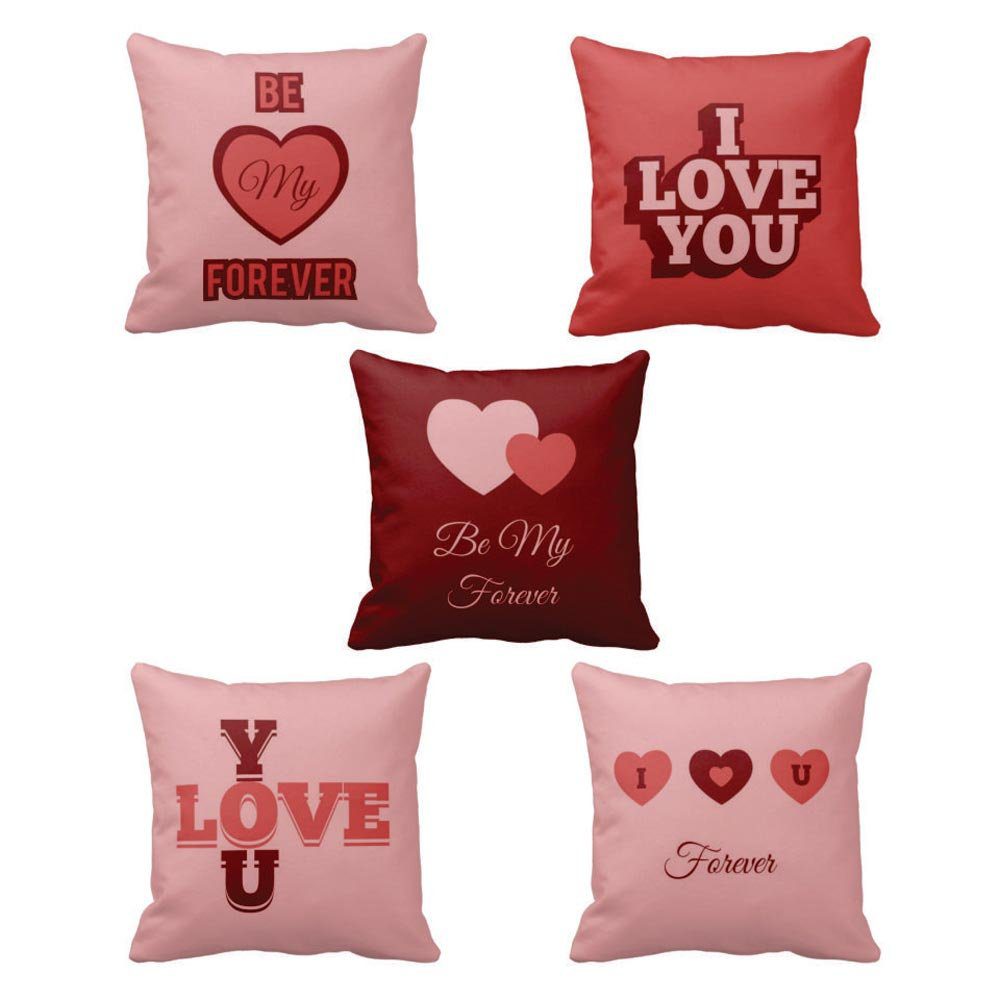 I-love-you-and-Be-my-forever_Set-of-5-Cushions