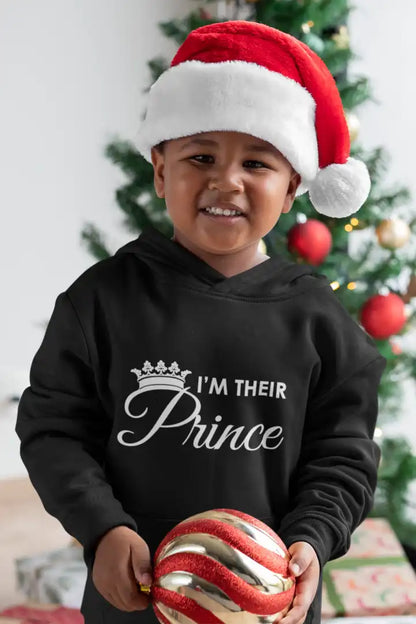 I'm their prince kid hoodie