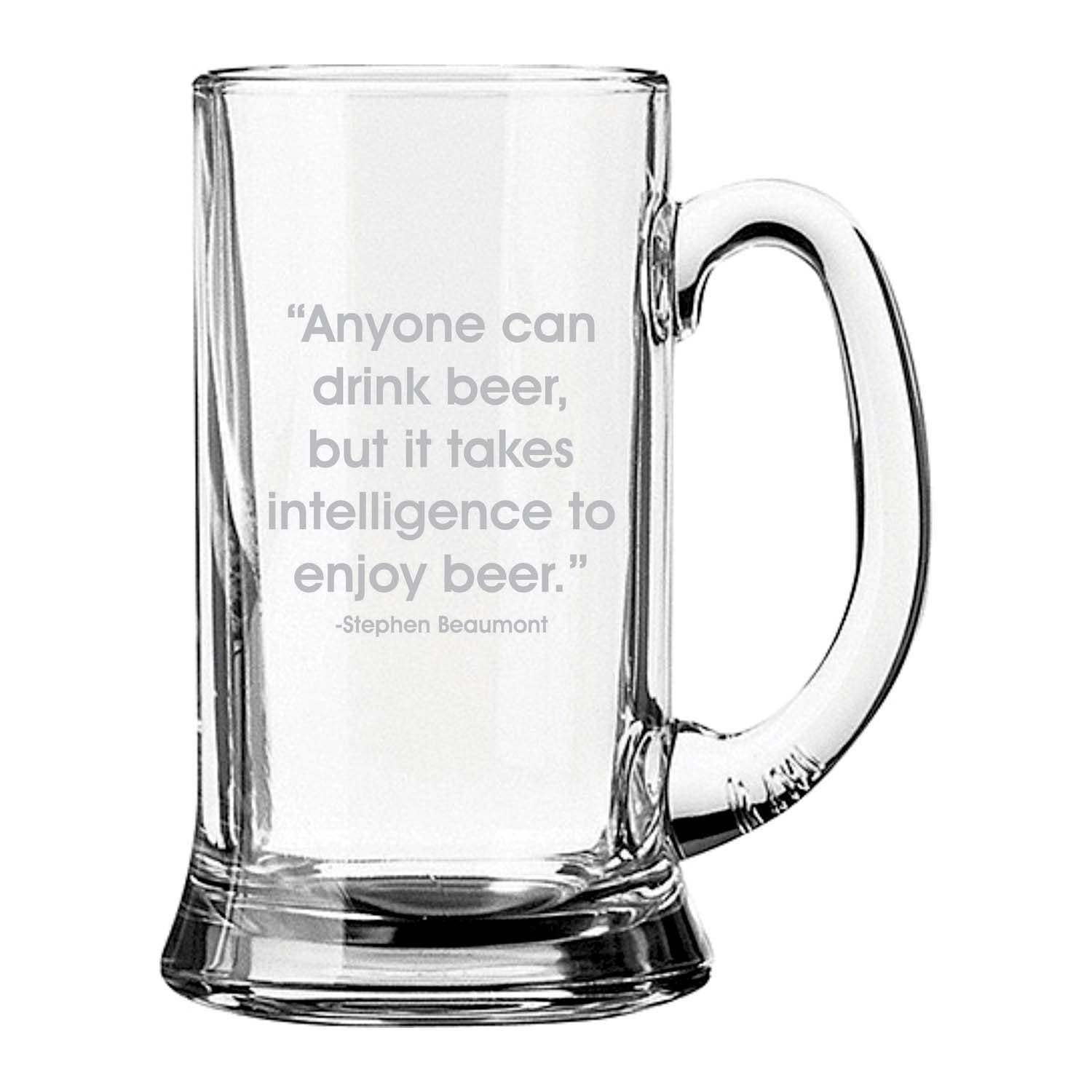 Intelligent-People-Enjoy-Beer-Engraved-Beer-Mug