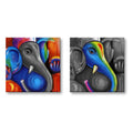 Invincible Ganesha Canvas Frame - Bold Devotional Art