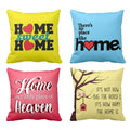 Cushion Cover Set of 4 - Our Little Piece of Heaven Home Print