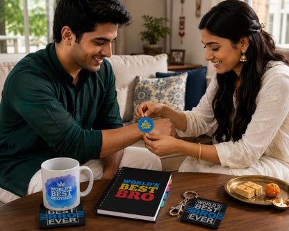 Worlds Best Brother hamper rakhi celebration lifestyle