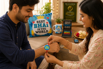 Best Bhai In The World hamper rakhi celebration lifestyle