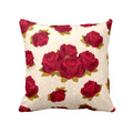 Fascinating Rose Floral Cushion Cover for Home Decor