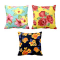 Angelic Ranunculus Floral Cushion Covers Set of 3 - Soft Decor