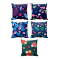 Classy Floral Cushion Cover Set of 5 for Living Room