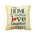 This Home Has Endless Love Quote Cushion Cover for Decor