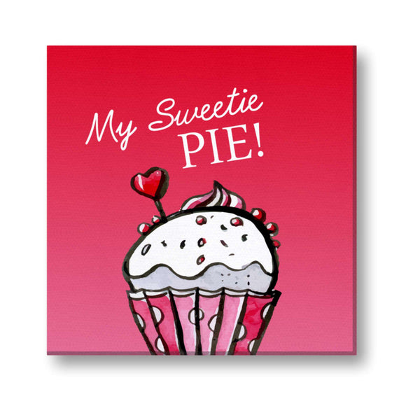 Sweetie Pie Ice Cream Painting Canvas Frame