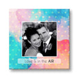 Personalised Love Is in the Air Photo Canvas Frame