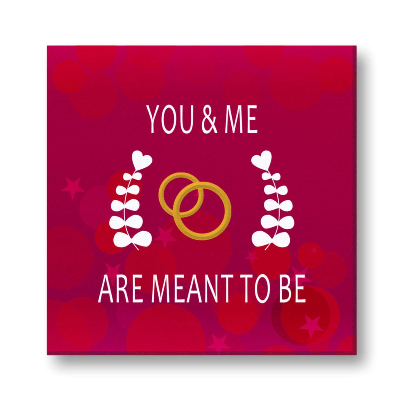 You and Me are Meant to be Painting Canvas Frame