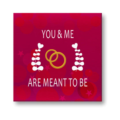 You and Me are Meant to be Painting Canvas Frame