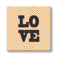 Personalised Love Themed Romantic Canvas Frame
