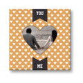 Personalised You Love Me Photo Canvas Frame