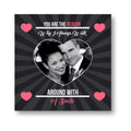 Personalised You're the Reason for My Smile Photo Canvas