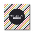 You and Me Forever Romantic Canvas Painting Frame