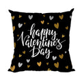 Happy Valentine Day Romantic Personalised Cushion Cover