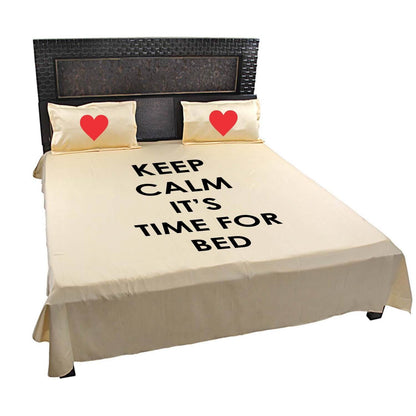 Keep-Calm-Its-Bed-Time-mango-bedshet