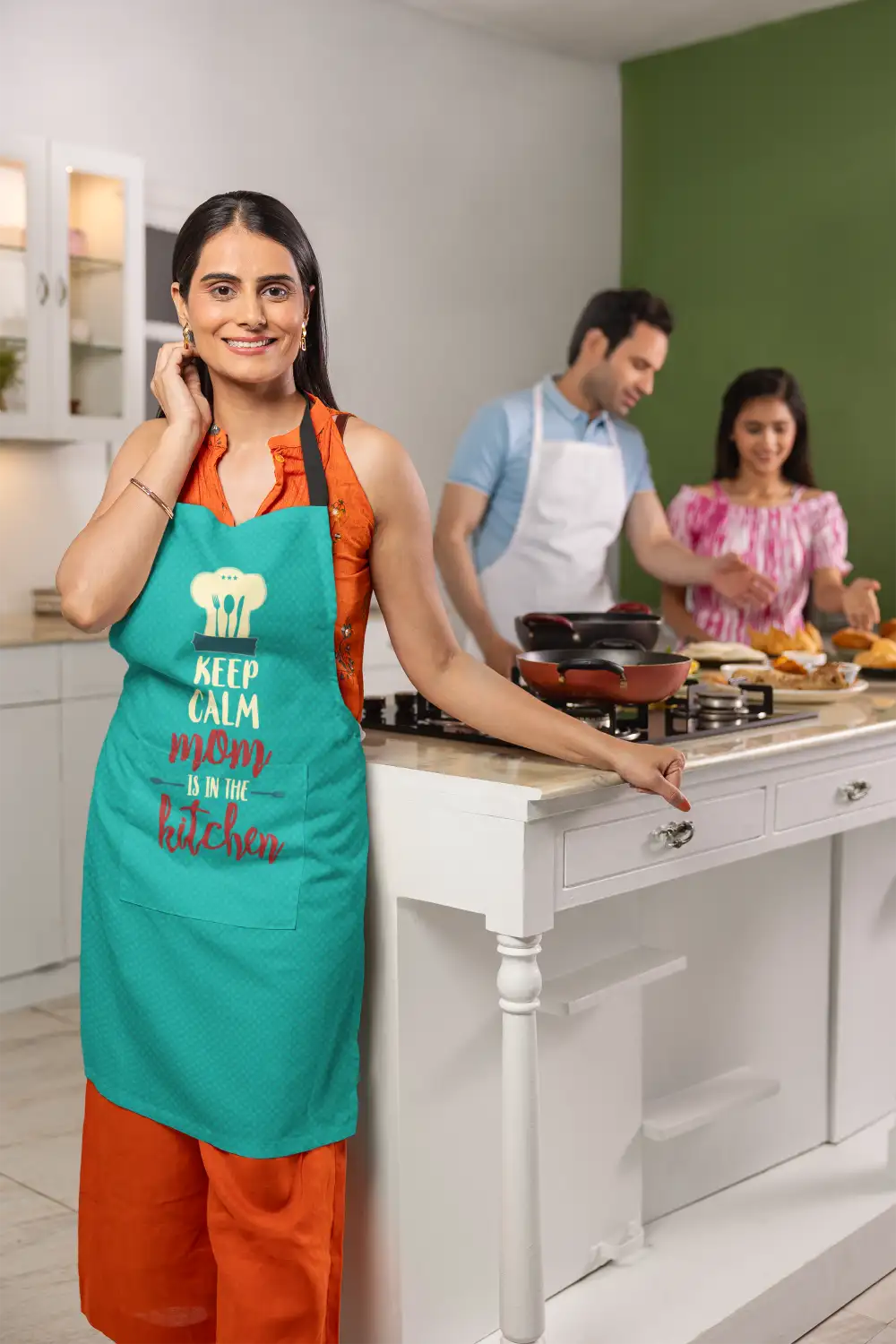 Keep Calm Mom Apron