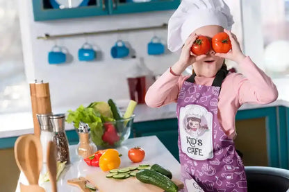 Kids Cafe Kids Apron