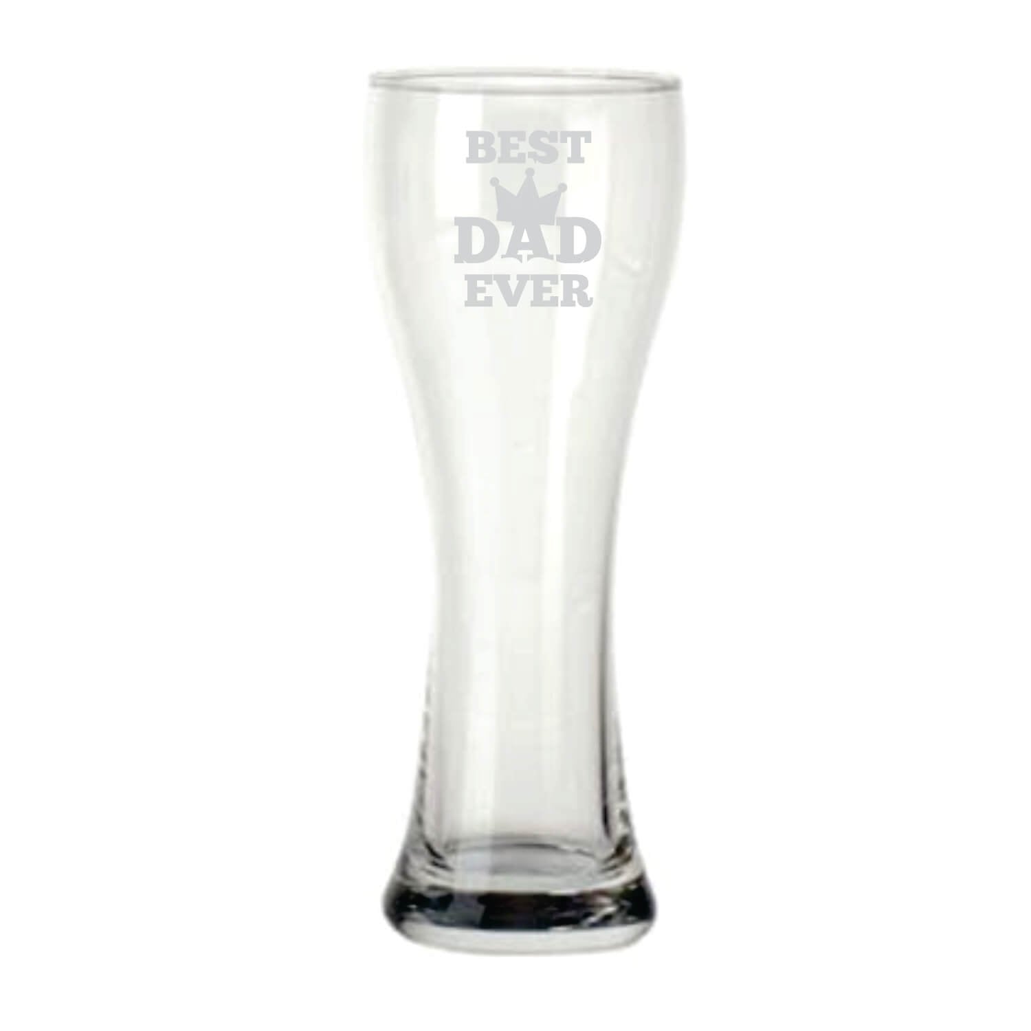 King-Best-Dad-Ever-Pilsner-Glass-2