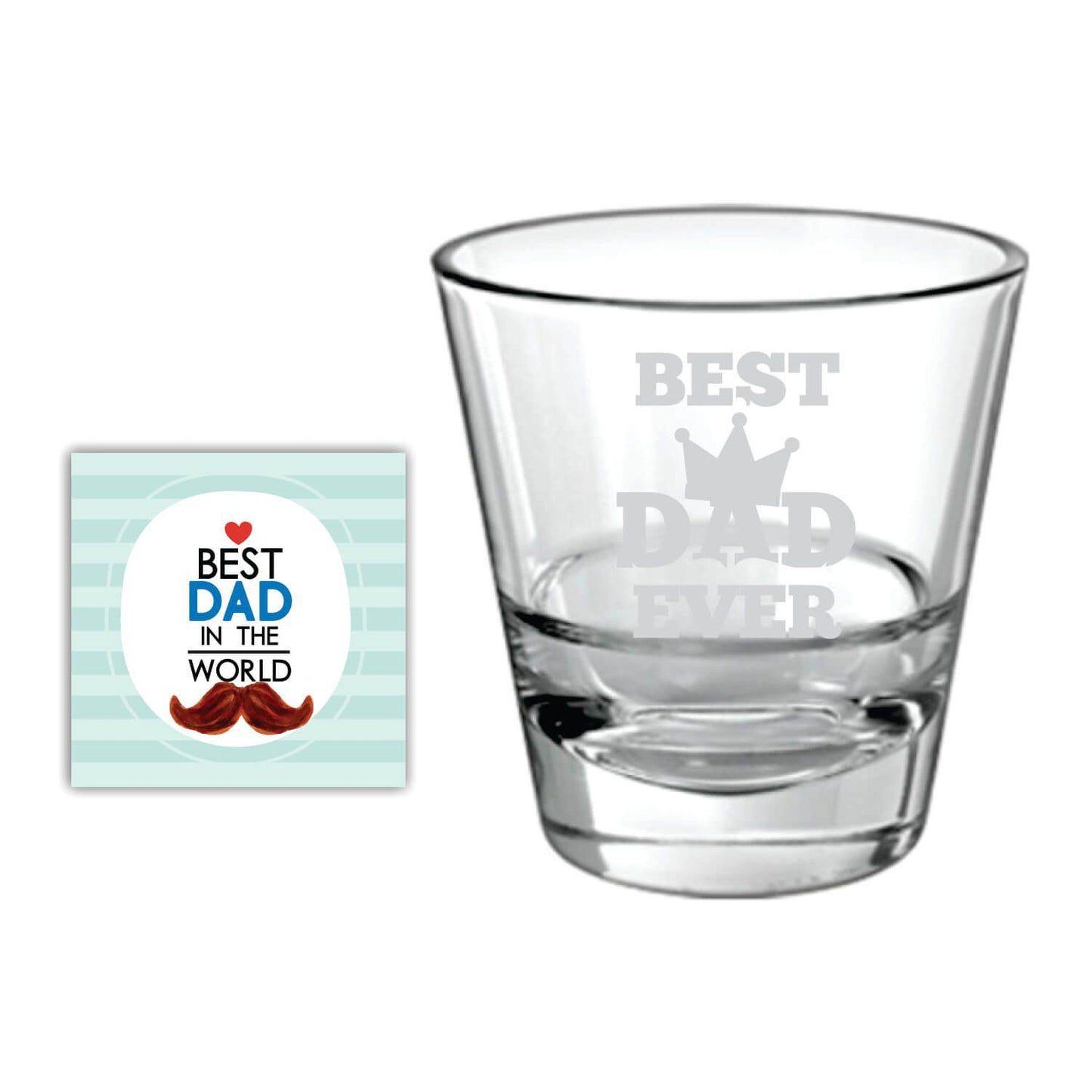 King-Best-Dad-Ever-Whiskey-Glass-2