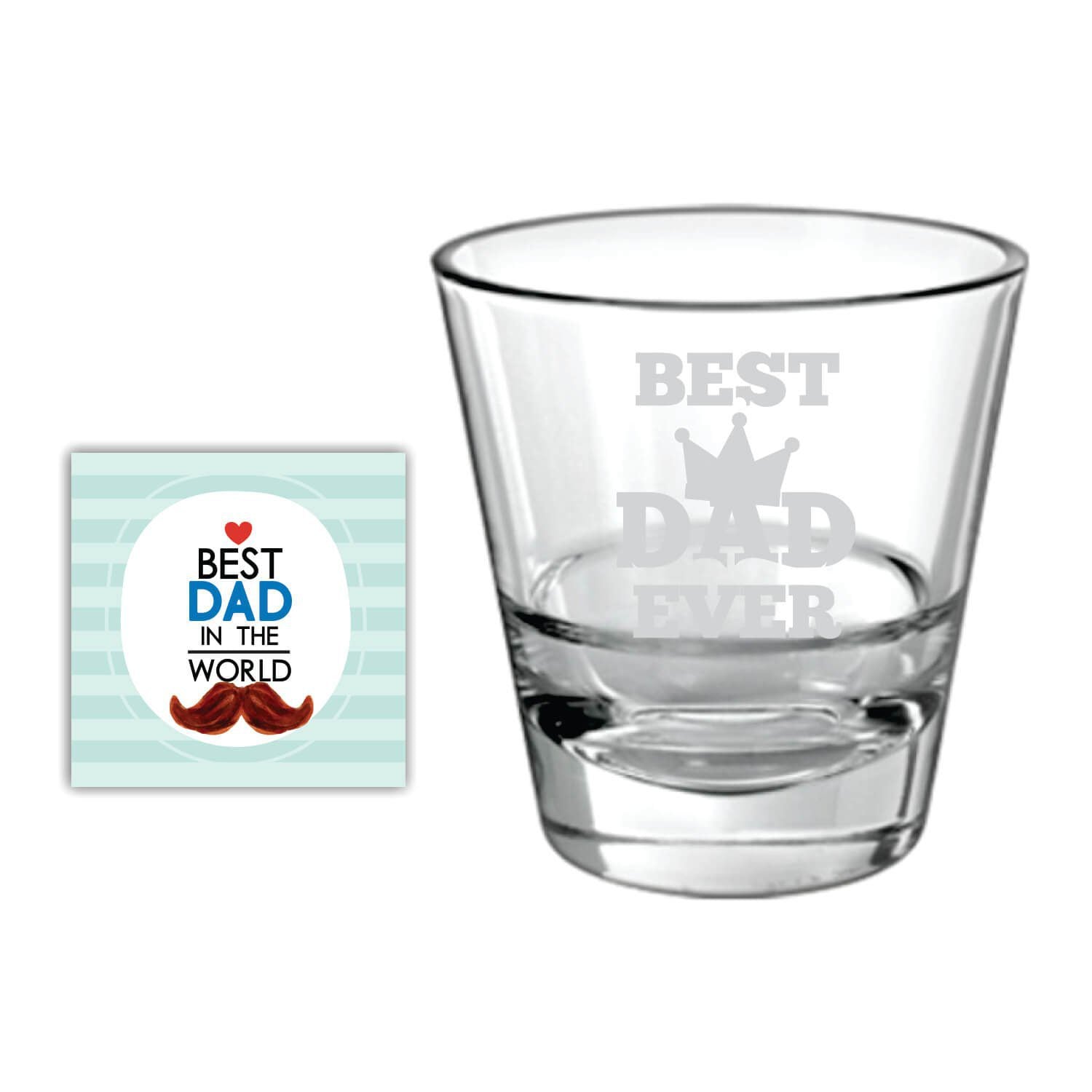 King-Best-Dad-Ever-Whiskey-Glass-2