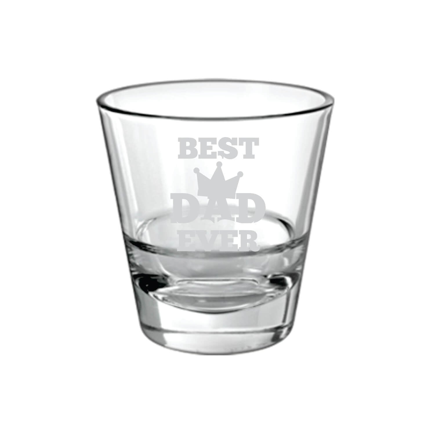 King-Best-Dad-Ever-Whiskey-Glass-3