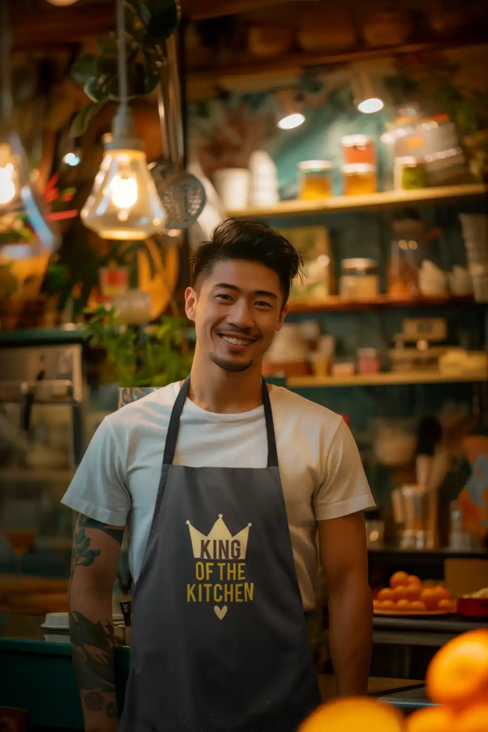 King of the Kitchen Apron