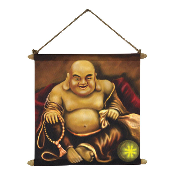 Laughing-Buddha-for-Wisdom-Canvas-Scroll-KH4449