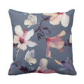 Leaf Designs Floral Cushion Cover - Green Botanical Sofa Decor