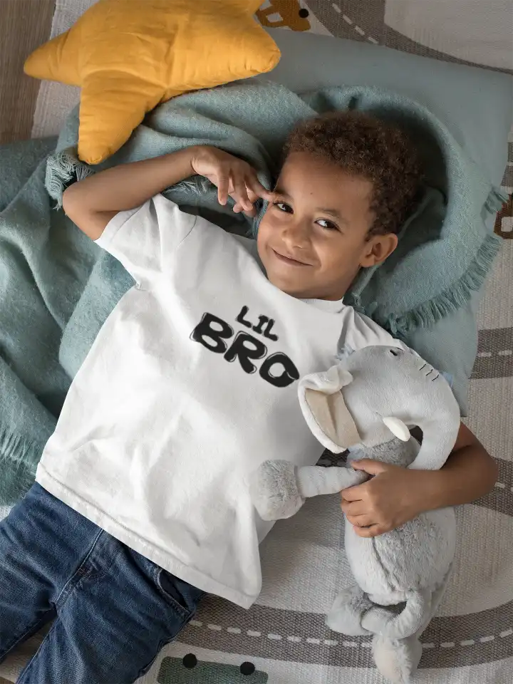 Lil Bro Printed Boys Drifit T-shirt