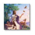 Caring Lord Jesus Canvas Wall Painting With Frame