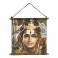 Lord Shiva Canvas Scroll - Classic Devotional Art