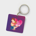 Love You Mom Keychain - Personalised Gift for Mother