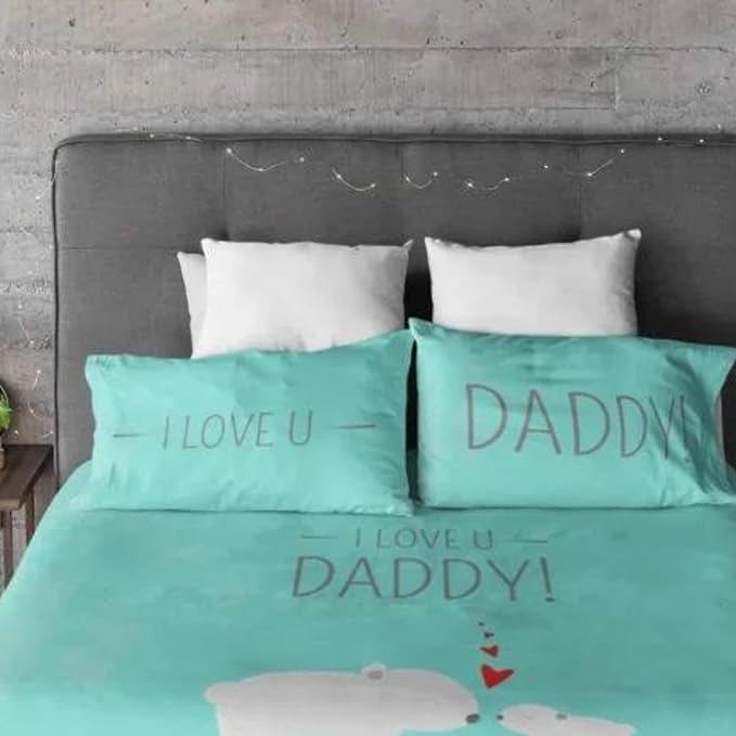 Love You daddy Bedsheet 1