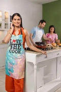 Love the Cook Personalised Apron for Wife - Kitchen Gift
