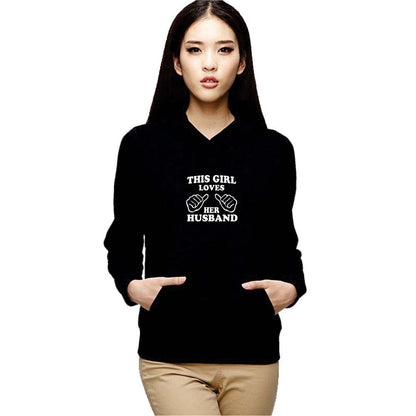 This Girl Loves her Husband Sweatshirt
