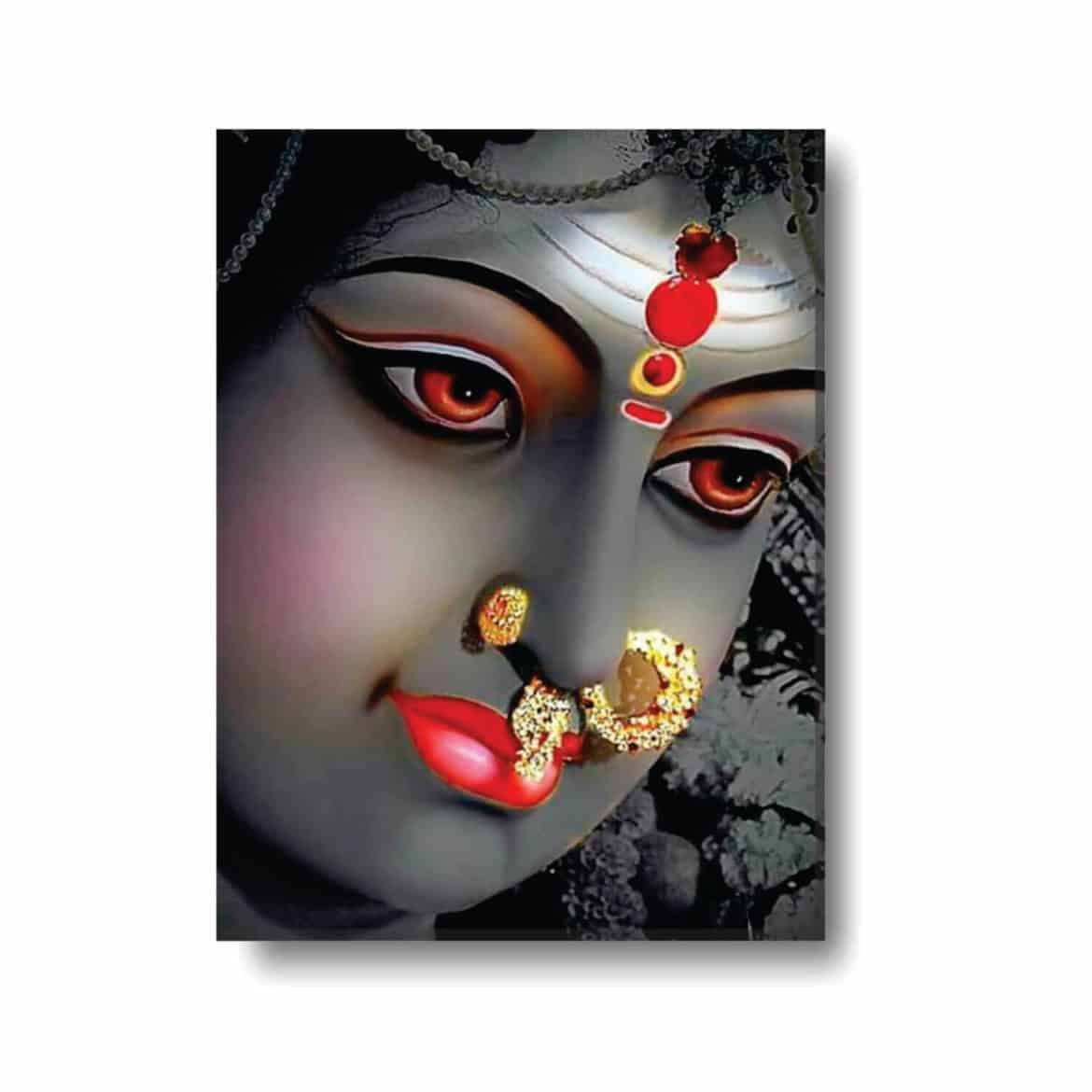 Loving-Maa-Durga-Canvas-Frame-KH5150