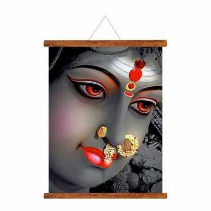 Loving-Maa-Durga-Canvas-Scroll-KH5124