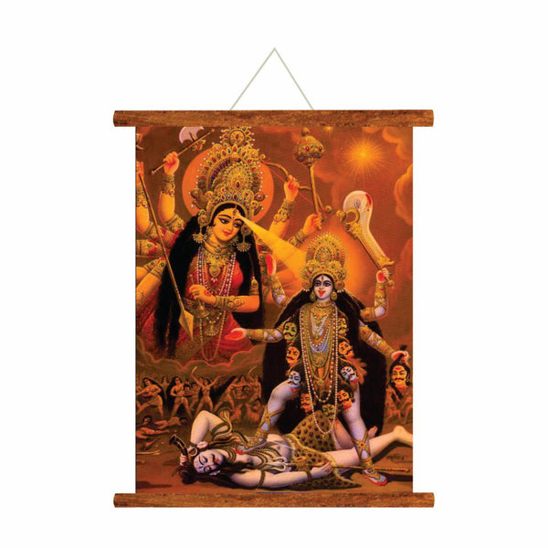 Maa-Durga-Maa-Kali-Canvas-Scroll-KH5126
