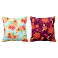Marvelous Ideal Floral Cushion Cover Set of 2 for Sofa