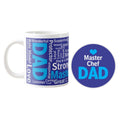 Master Chef Dad Coffee Mug, Personalised Gift for Father