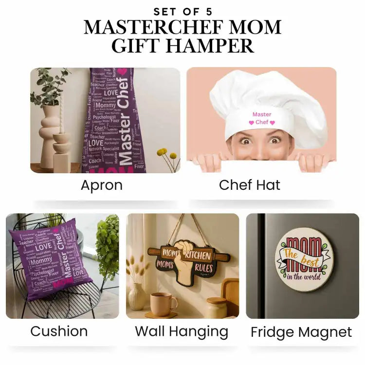 Master Chef Mom gift hamper SET OF 5
