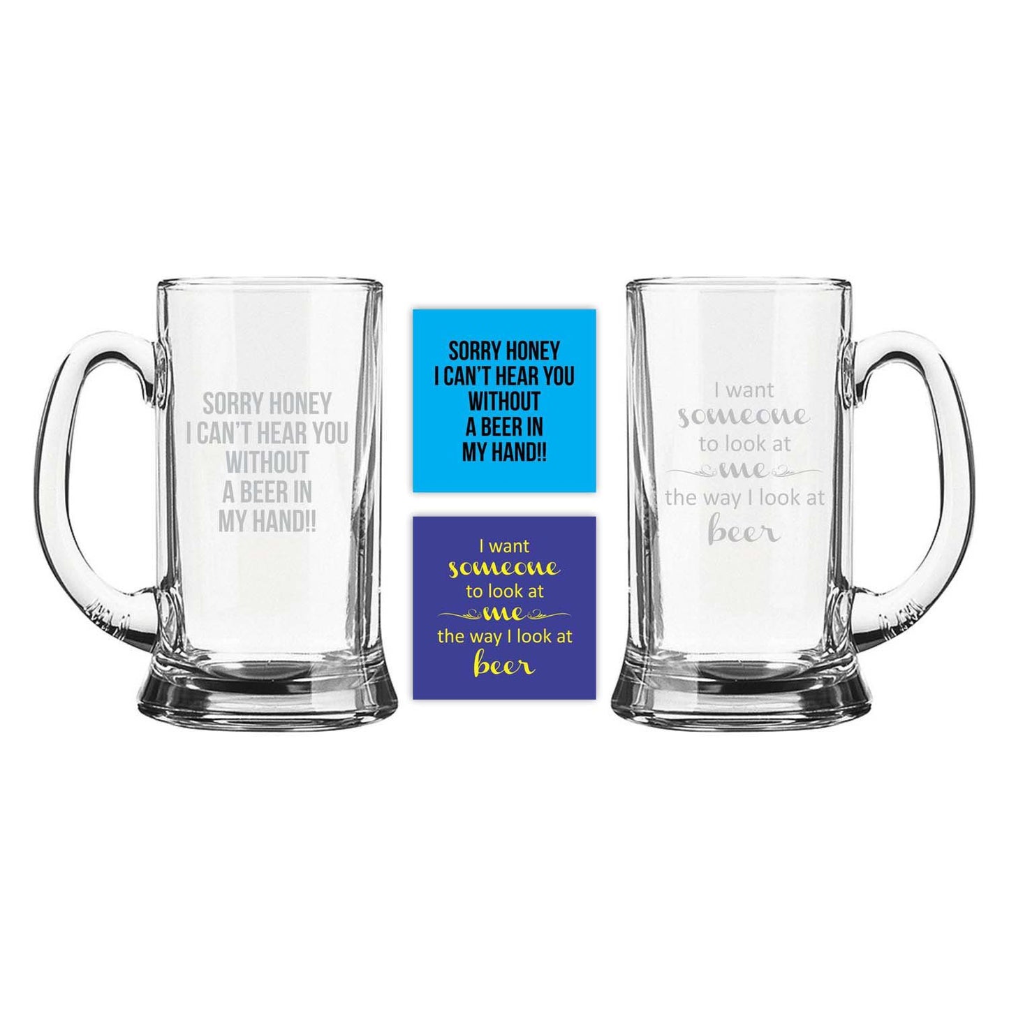 Engraved Mesmerizing Beer Mug