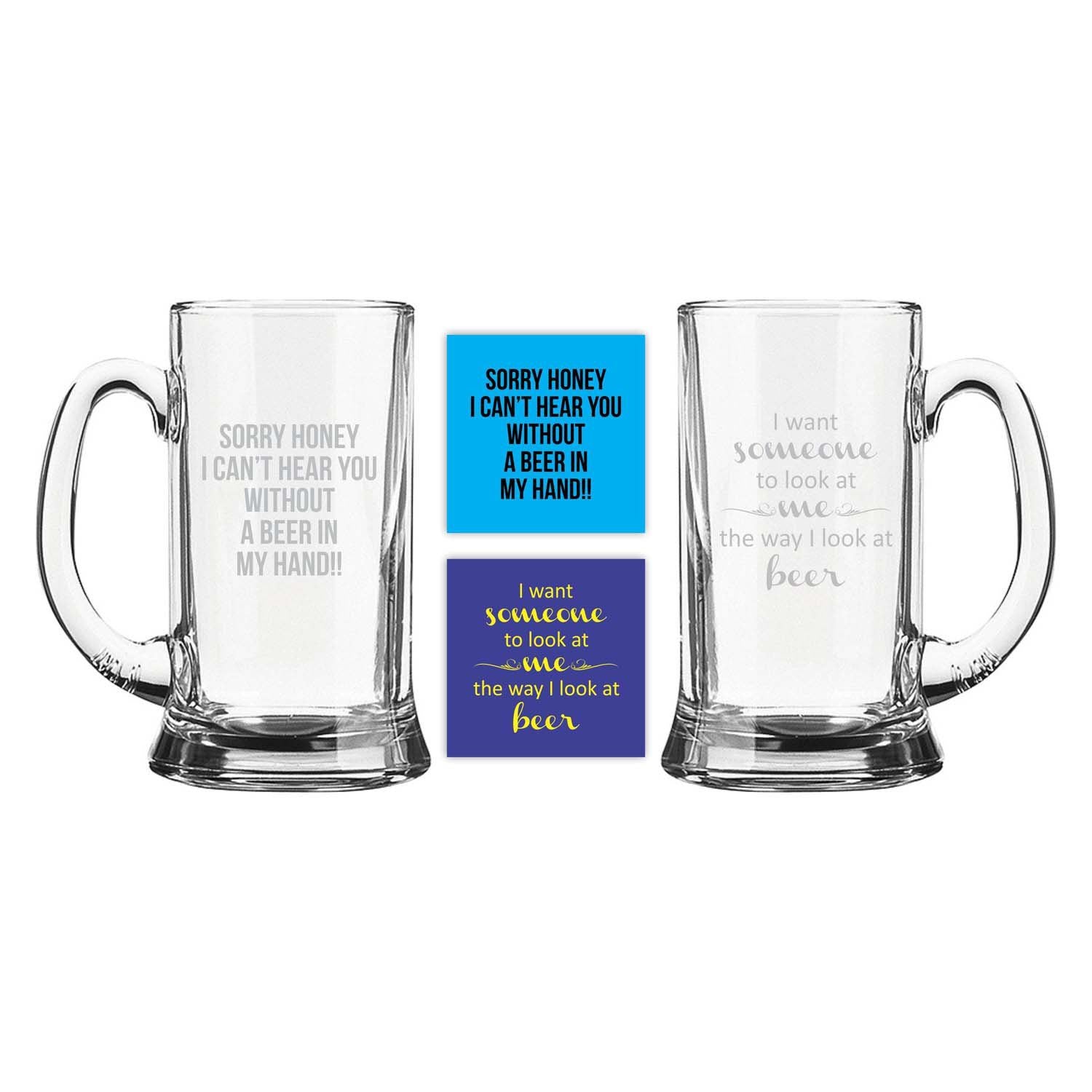 Engraved Mesmerizing Beer Mug