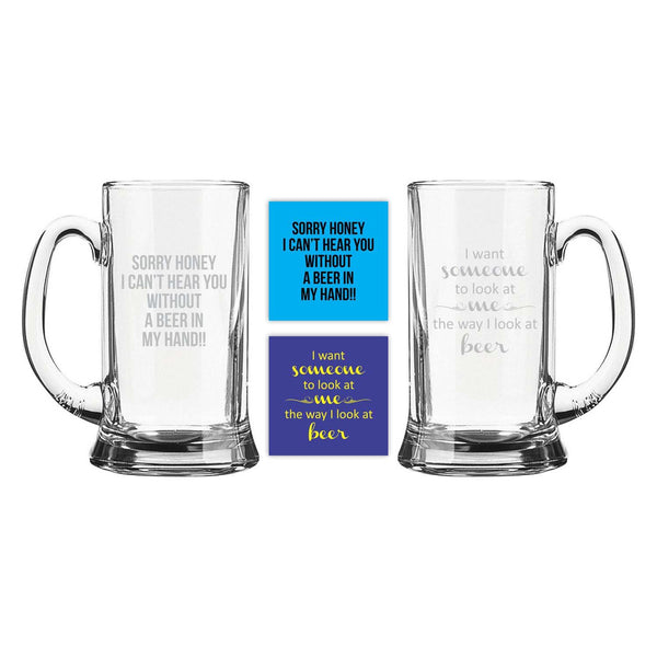 Engraved Mesmerizing Beer Mug