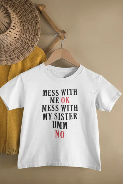 Mess with Me Ok Boys Drifit T-shirt